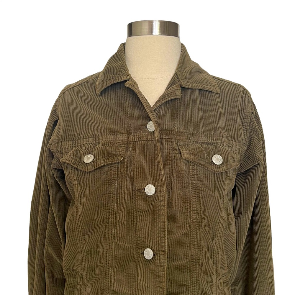 American Eagle Outfitters Women’s Jacket Size XXS Olive Green in Color - Picture 4 of 6
